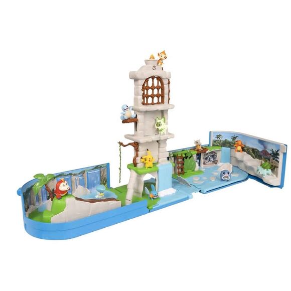 Pokemon Carry Case Jungle Playset Action Figure: Includes 2-Piece Plastic Set - Picture 6 of 10